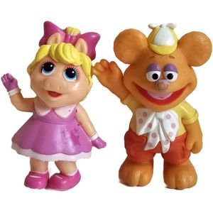 Miss Piggy and Fozzy Disney Jr Muppet Babies Muppet Characters Just Play 2019